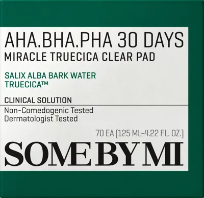 Some By Mi AHA.BHA.PHA 30 Days Miracle Truecica Clear Pad Some By Mi AHA.BHA.PHA 30 Days Miracle Truecica Clear Pad