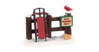 Lemax sled parking only kerstdorp accessoire 2020 - thumbnail