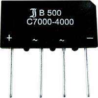 Diotec B250C5000A Bruggelijkrichter SIL-4 600 V 5 A Eenfasig - thumbnail
