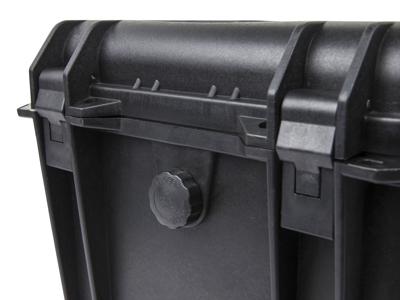 Monoprice Weerbestendig/schokbestendig hard hoesje - zwart IP67-niveau stof- en waterbescherming tot 1 meter diepte met aanpasbaar schuim, 11 x 8 inch x 10 inch