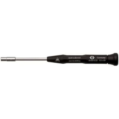 C.K Dopschroevendraaier ESD Sleutelbreedte (metrisch): 4 mm Koplengte: 60 mm C.K Dopschroevendraaier ESD Sleutelbreedte (metrisch): 4 mm Koplengte: 60 mm