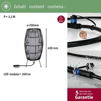 Paulmann Basket 94754 Verlichtingssysteem Plug&Shine Decoratieve LED-lamp LED 3.2 W Warmwit Zwart - thumbnail