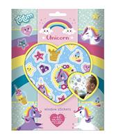 Totum eenhoorn raamstickers - thumbnail