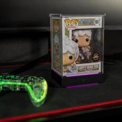 LED-displaybox voor beeldje - KONIX - Compatibel met Funko Pop / Banpresto Qposket - RGB-verlichting - USB-kabel