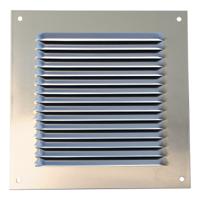 Buitenluchtrooster Aluminium 200 X 200mm (1l-2020a) - thumbnail