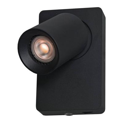 Artdelight WandlampMegano zwart - WL MEGANO1-S ZW