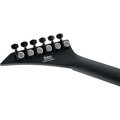 Jackson American Series Soloist SL2 DX HT EB Satin Black elektrische gitaar met foam core case