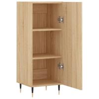 Dressoir 34,5x34x90 cm bewerkt hout sonoma eiken - thumbnail