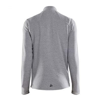 Craft 1912218 ADV Explore Heavy Fleece Jacket M - Grey Melange-Black - S Craft 1912218 ADV Explore Heavy Fleece Jacket M - Grey Melange-Black - S