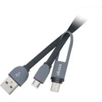 Akasa AK-CBUB35-10BK 1m USB A USB-kabel - thumbnail