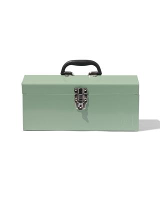 HEMA Gereedschapskist 18x41x19 metaal groen