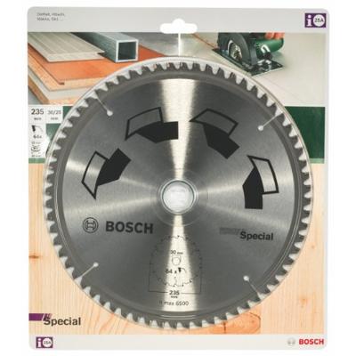 Bosch Accessories Special 2609256895 Hardmetaal-cirkelzaagblad 235 x 30 mm Aantal tanden: 64 1 stuk(s)