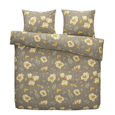 Dekbedovertrek Noor - groen/geel - 200x200/220 cm