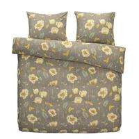 Dekbedovertrek Noor - groen/geel - 200x200/220 cm - thumbnail