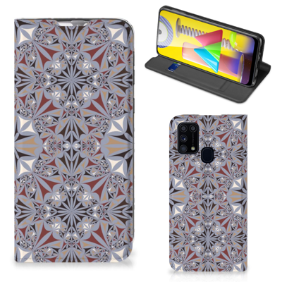 Samsung Galaxy M31 | Standcase | Flower Tiles