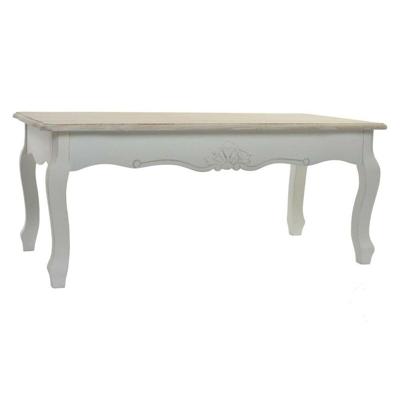 Bijzettafel DKD Home Decor Wit Hout (120 x 60 x 50 cm)