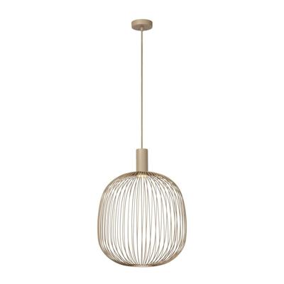Lucide ESTEREL - Hanglamp - Ø 40 cm - 1xGU10 - Taupe | Essential