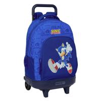 Schoolrugzak Sonic Blauw 33 x 45 x 22 cm - thumbnail