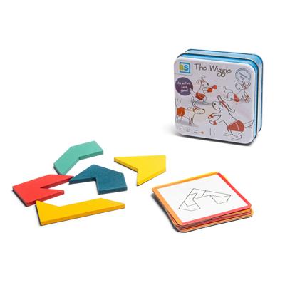 BS Toys puntige puzzel vormen kaartspel
