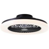 Brilliant PlafondventilatorSiano met lamp - zwart - G80925/06 - thumbnail