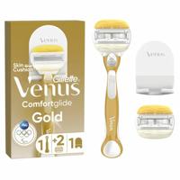 Gillette Gillette Venus ComfortGlide Coconut - Scheermes + 2 Mesjes - thumbnail