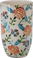 Floran Vaas Rosa 16x30cm Wit - thumbnail