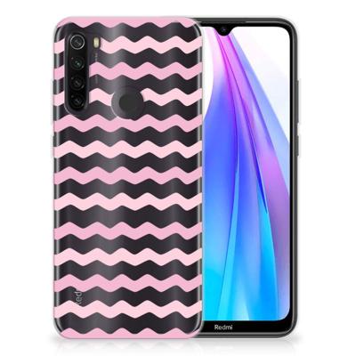 Xiaomi Redmi Note 8T | TPU bumper | Waves Roze