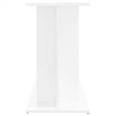 VidaXL Aquariumstandaard 80x35x60 cm bewerkt hout wit - thumbnail