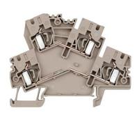 Weidmüller 8670750000-50 Klem 2-etages Spanveer Donkerbeige 50 stuk(s) Piece - thumbnail