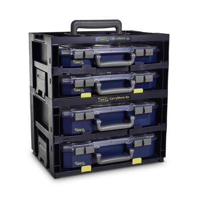 Raaco carrymore 80 zwart, leeg - 146401 146401 Raaco carrymore 80 zwart, leeg - 146401 146401