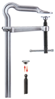 Bessey GM50ZK OMEGA-schroefklem Spanbreedte (max.):500 mm Afm. werkbereik:120 mm - thumbnail