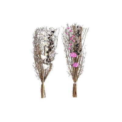 Boeket DKD Home Decor Roze Bruin Wit Gedroogde bloem (2 Stuks) (30 x 30 x 65 cm) Boeket DKD Home Decor Roze Bruin Wit Gedroogde bloem (2 Stuks) (30 x 30 x 65 cm)