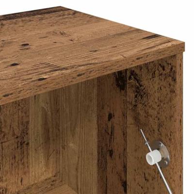 Tv-meubel 120x34x37 cm bewerkt hout oud houtkleurig