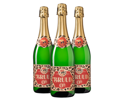 Wijnpakket Bruud 0% by Patty Brard (3 flessen)