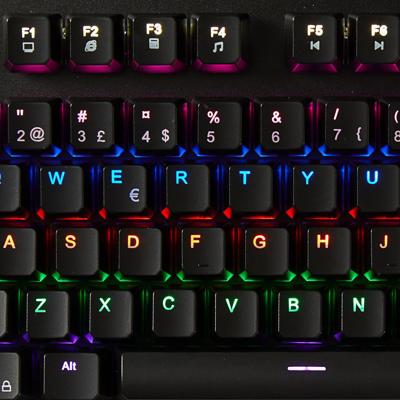 Mechanisch Gamingtoetsenbord | RGB-Verlichting | Scandinavisch | Metalen Design - thumbnail