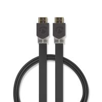 Platte High Speed HDMI-kabel met Ethernet | HDMI-connector - HDMI-connector | 2,0 m | Antraciet - thumbnail
