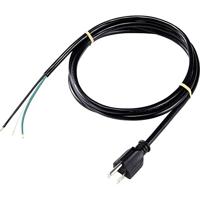 Sygonix SY-5043454 Aansluitkabel Stroom Zwart 2.00 m - thumbnail