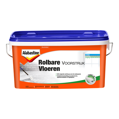 Rolbare voorstrijk vloeren 2,5l Alabastine - Alabastine Rolbare voorstrijk vloeren 2,5l Alabastine - Alabastine