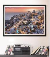 Clementoni puzzel schaduwen van Santorini - 1000 stukjes - thumbnail