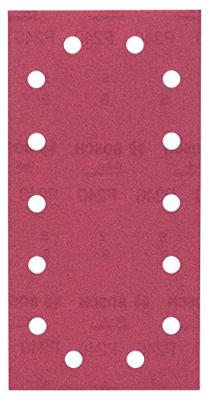 Bosch Accessories 2609256B23 Oscillerend schuurpapier Met klittenband, Geperforeerd Korrelgrootte (num) 180 (l x b) 230 mm x 115 mm 10 stuk(s)