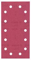 Bosch Accessories 2609256B23 Oscillerend schuurpapier Met klittenband, Geperforeerd Korrelgrootte (num) 180 (l x b) 230 mm x 115 mm 10 stuk(s) - thumbnail