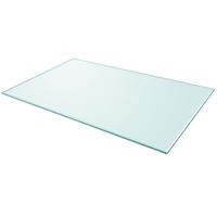 VidaXL Tafelblad van gehard glas 1000x620 mm rechthoekig - thumbnail