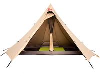 Spatz Wigwam 5 Btc Familietent Trekkerstent Brown Sand - thumbnail