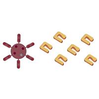 Schneider Electric Montage-accessoires 1 stuk(s) - thumbnail