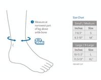 Össur Rebound Foot-Up Klapvoetbrace - L/XL - Universeel - Zwart - thumbnail