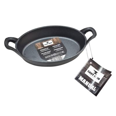 Dr. Grill Ovenschaal ovaal 21,5x15x4cm gietijzer