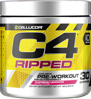 C4 Ripped Raspberry Lemonade (30 servings) - thumbnail