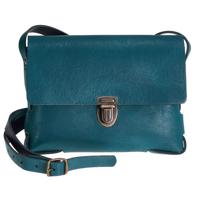Elvy Crossbody Schoudertasje Gloria Plain Petrol - thumbnail