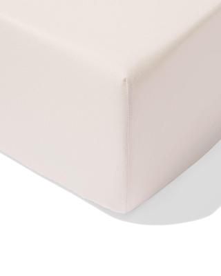 HEMA Hoeslaken 160x200cm Zacht Katoen Greige (beige)