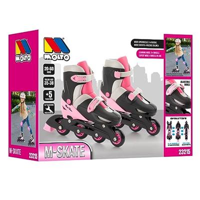 Inline Skates Moltó Roze Verstelbaar 35-38